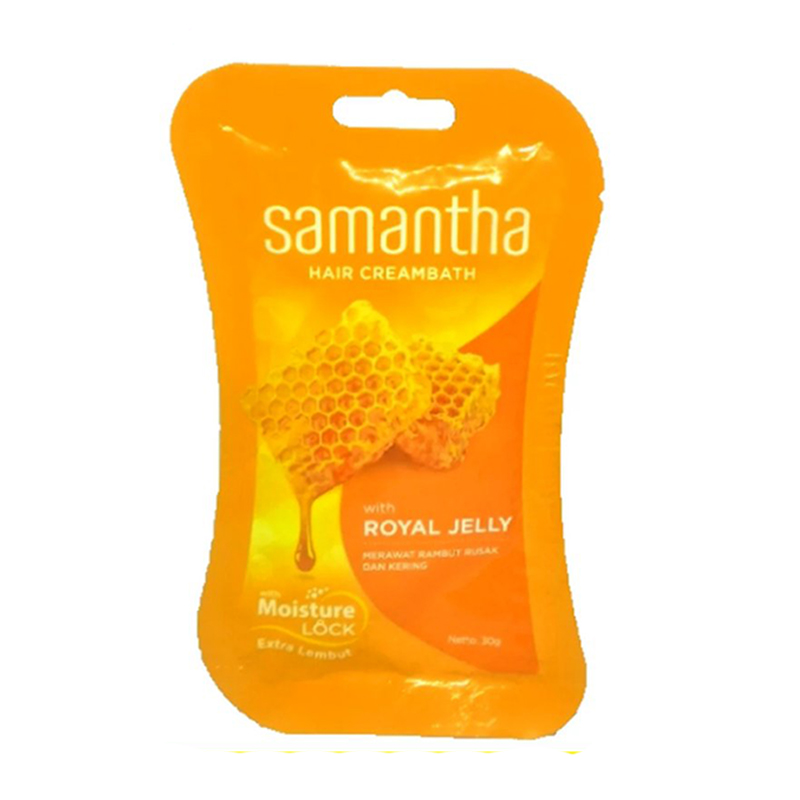 Samantha Hair Creambath Royal Jelly 30gr | Gogobli