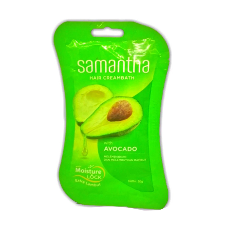 Samantha Hair Creambath Avocado 30gr | Gogobli
