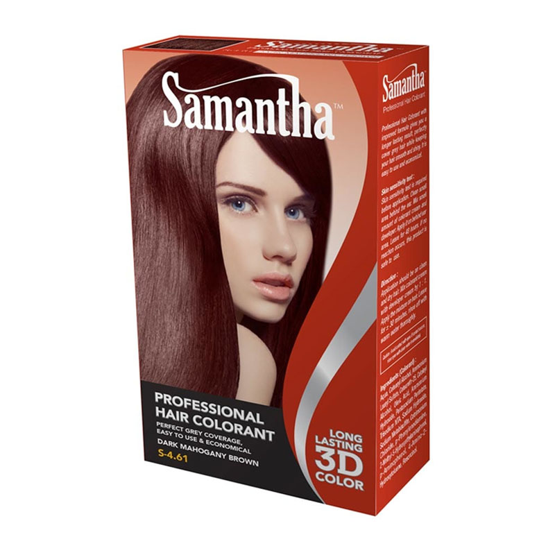  Samantha  Professional Hair Colorant Dark  Mahogany  Brown  