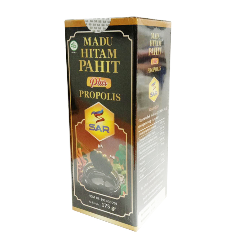 SAR Madu Hitam Pahit 175gr | Gogobli