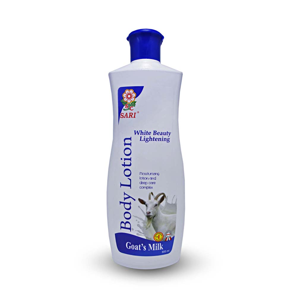 Jual Sari Cosmetics Body Lotion Goats Milk Botol Cap 600ml Gogobli
