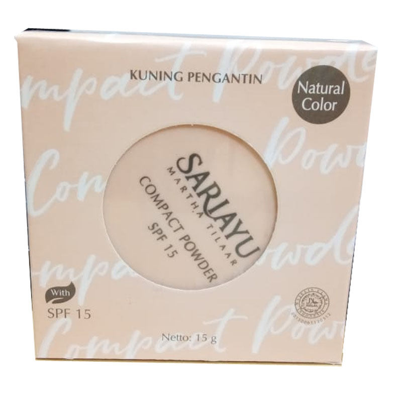 Sariayu Compact Powder SPF 15 Kuning Pengantin 15gr | Gogobli