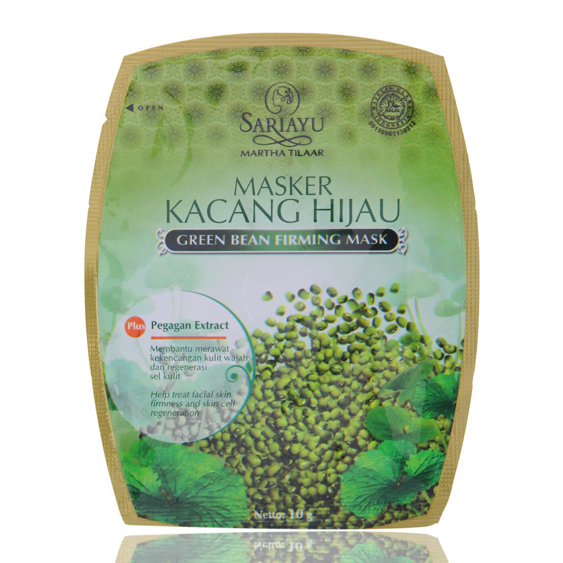 Sariayu Masker Kacang Hijau Sachet 10gr | Gogobli