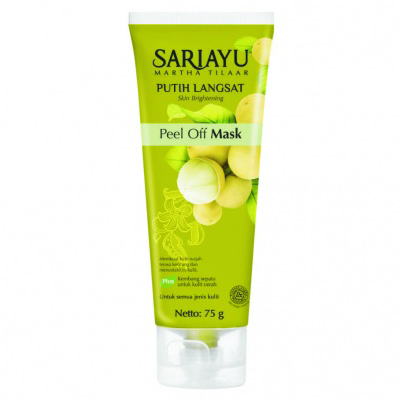Sariayu Putih Langsat Peel Off Mask 75gr | Gogobli
