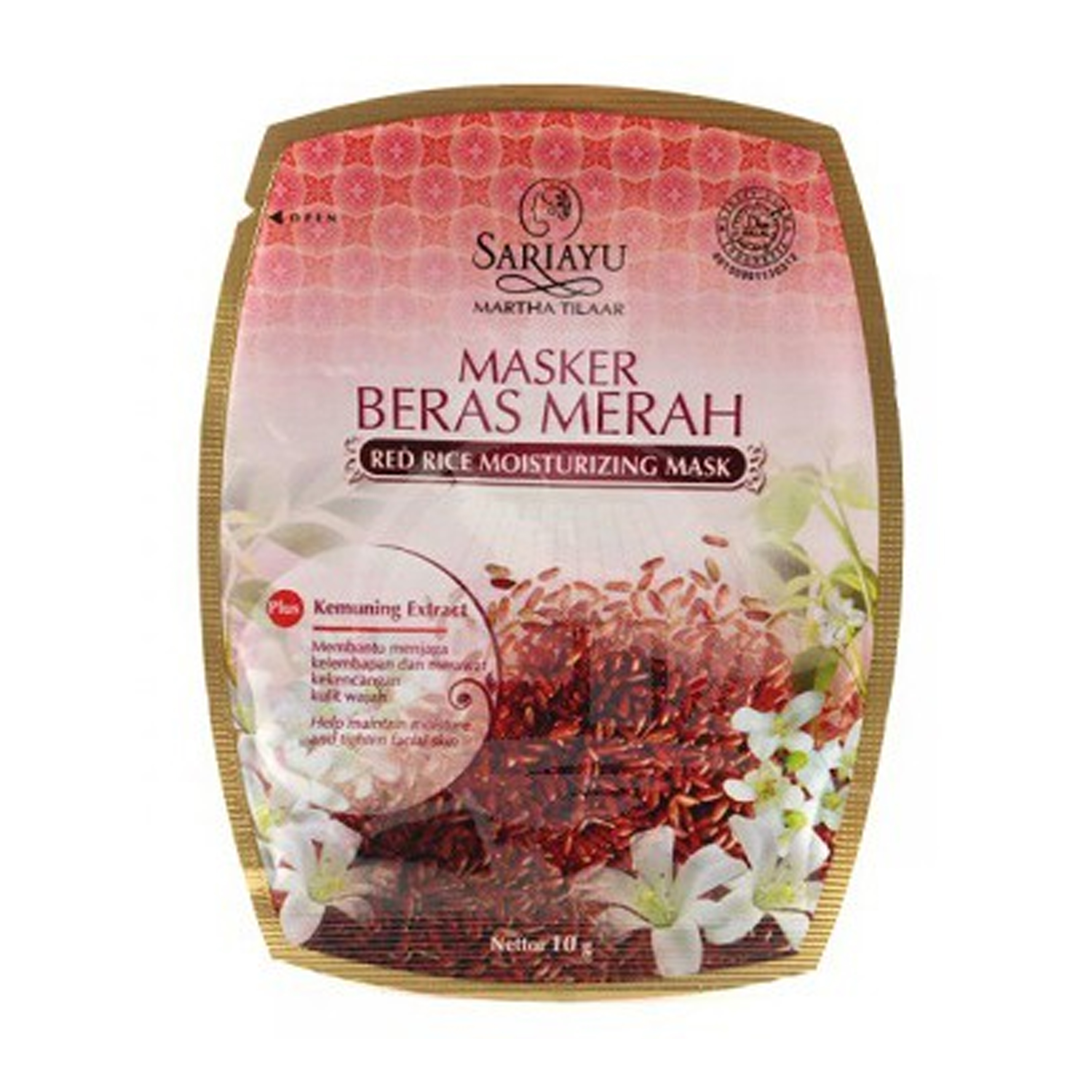 Sariayu Masker Beras Merah Sachet 10gr | Gogobli