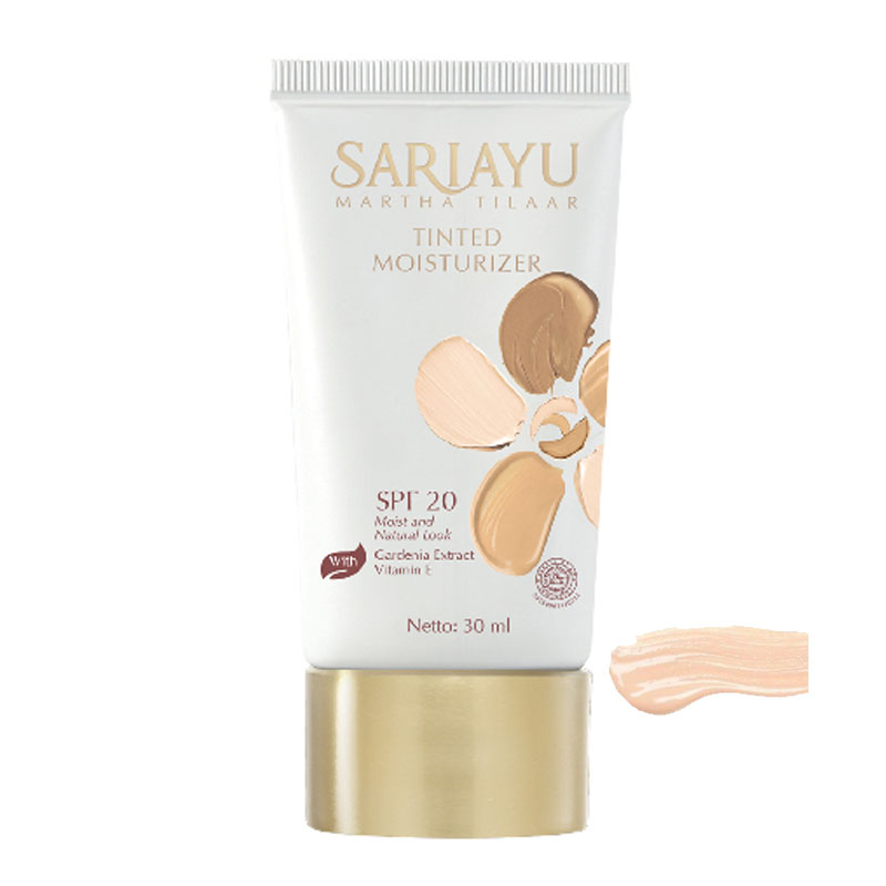 Sariayu Tinted Moisturizer 01 Light 30ml | Gogobli