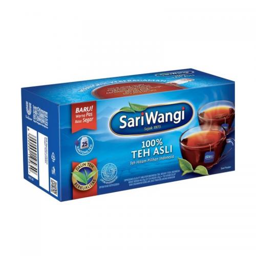 Sariwangi Teh Celup Asli 25 Kantong Teh (ED: Feb 26) | Gogobli
