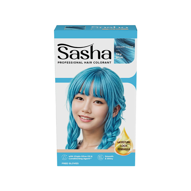 Sasha Professional Hair Colorant DC Sky Blue 25gr | Gogobli