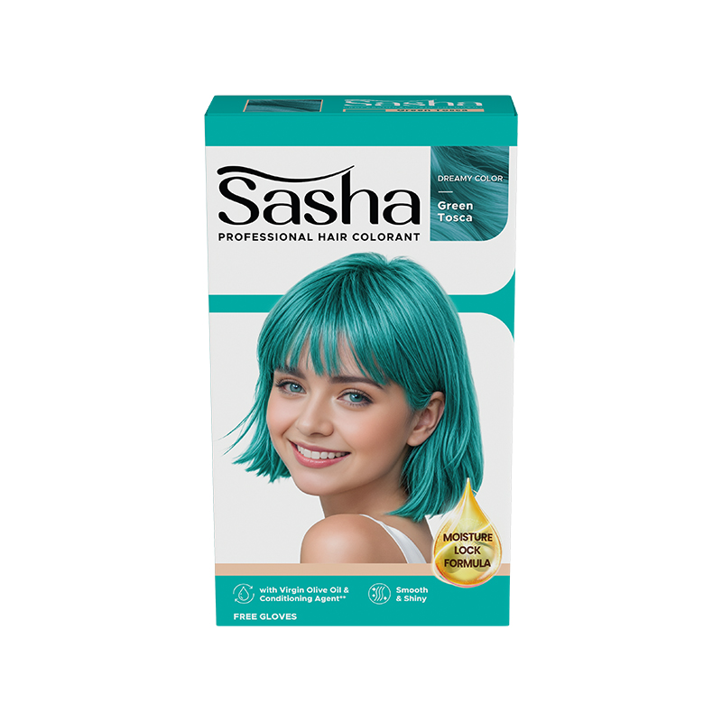 Sasha Professional Hair Colorant DC Green Tosca 25gr | Gogobli