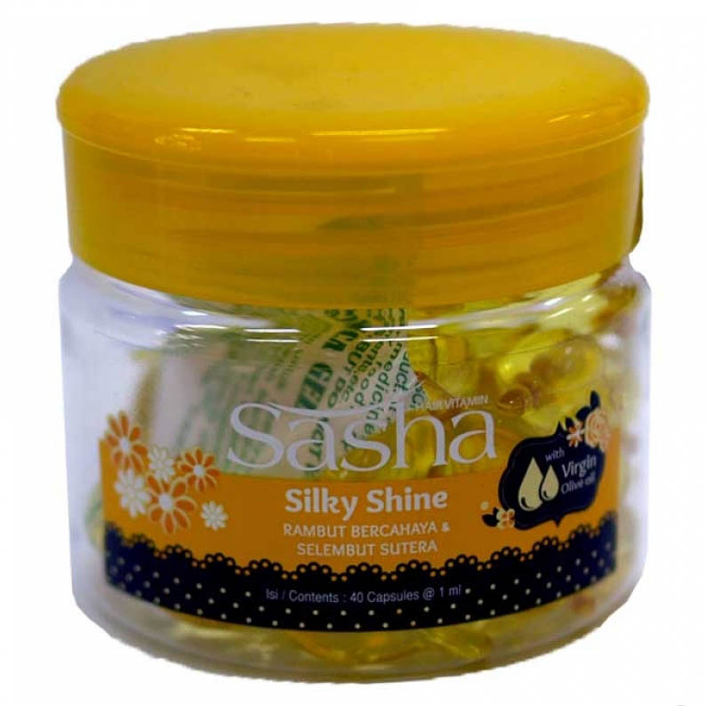Sasha Vitamin Rambut Voo Silky Shine JAR | Gogobli