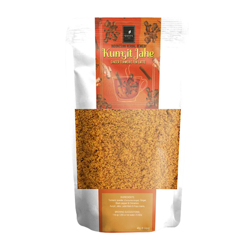 Savis Tea Kunyit Jahe For Latte 40gr | Gogobli