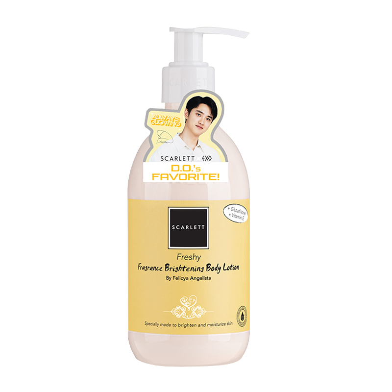 Scarlett Fragrance Brightening Body Lotion Freshy 300ml | Gogobli