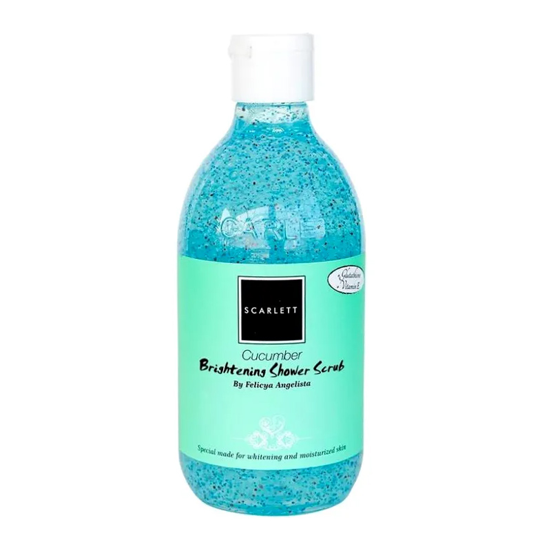 Scarlett Brightening Shower Scrub Cucumber 300ml | Gogobli