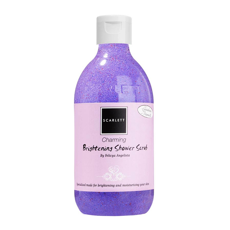 Scarlett Brightening Shower Scrub Charming 300ml | Gogobli