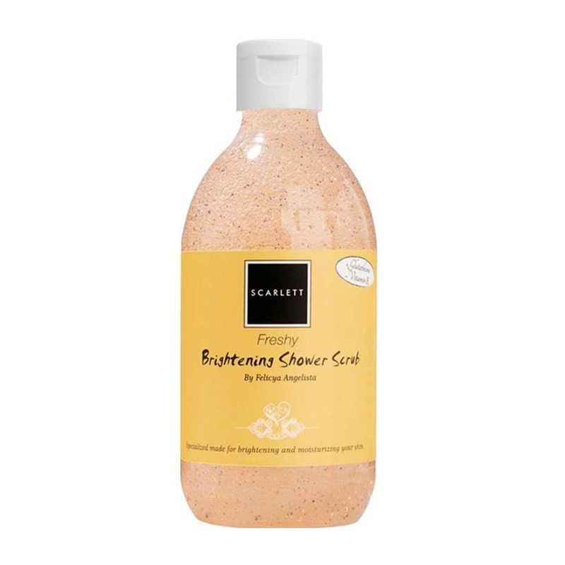Scarlett Brightening Shower Scrub Freshy 300ml | Gogobli
