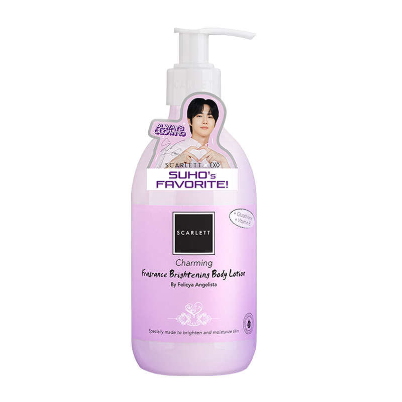 Scarlett Fragrance Brightening Body Lotion Charming 300ml | Gogobli