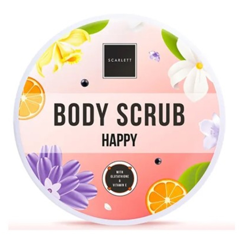 Scarlett Body Scrub Happy 250gr | Gogobli