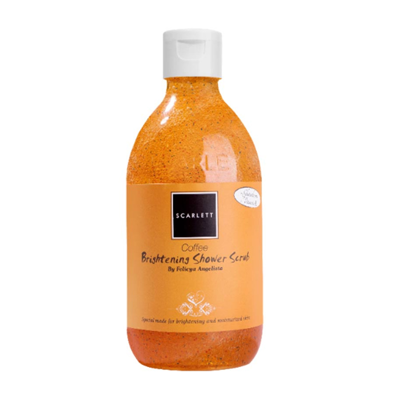 Scarlett Brightening Shower Scrub Coffee 300ml | Gogobli
