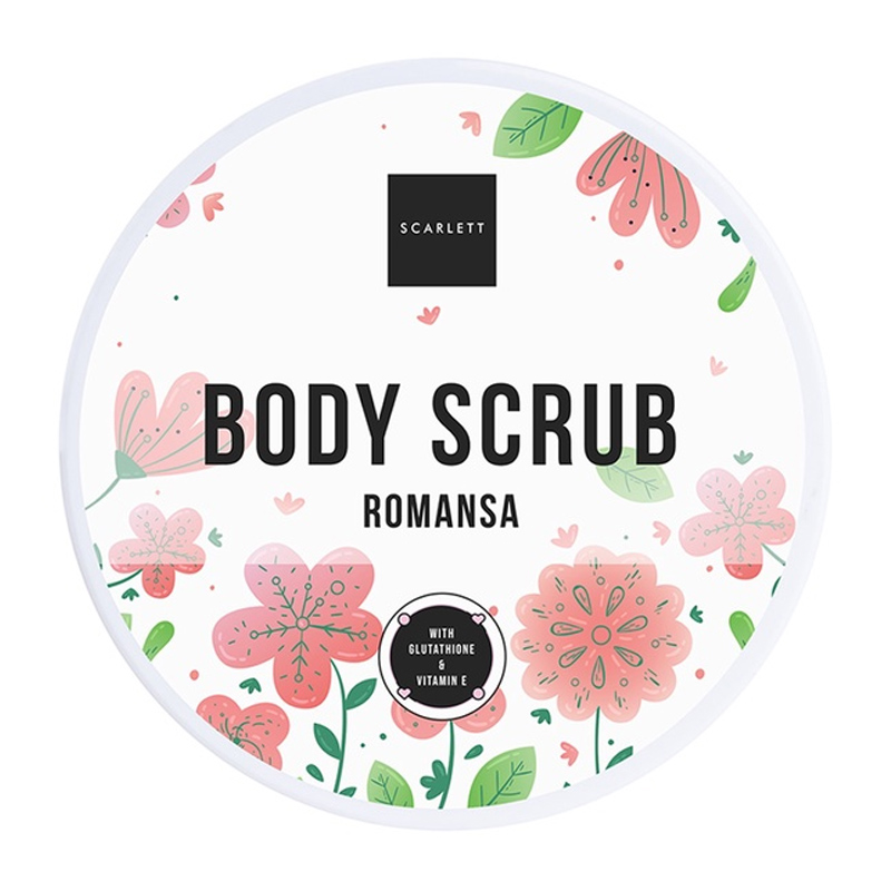 Scarlett Body Scrub Romansa 250gr | Gogobli
