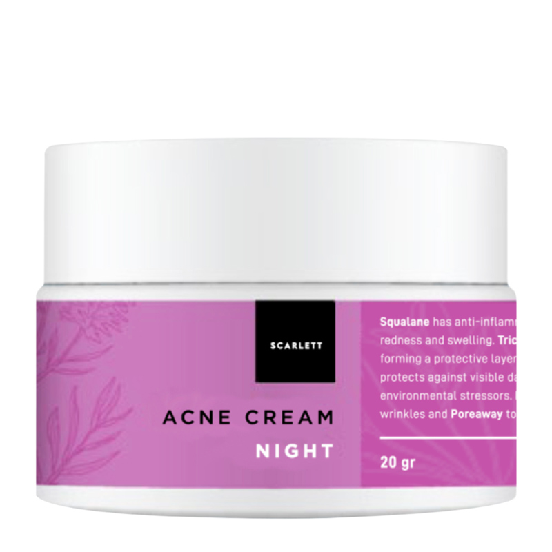 Scarlett Acne Night Cream 20gr | Gogobli