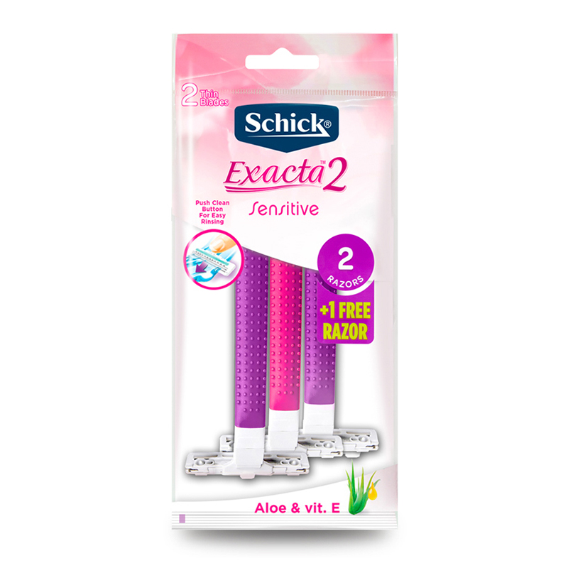 Schick Exacta 2 Women 2 Plus 1 Pink | Gogobli