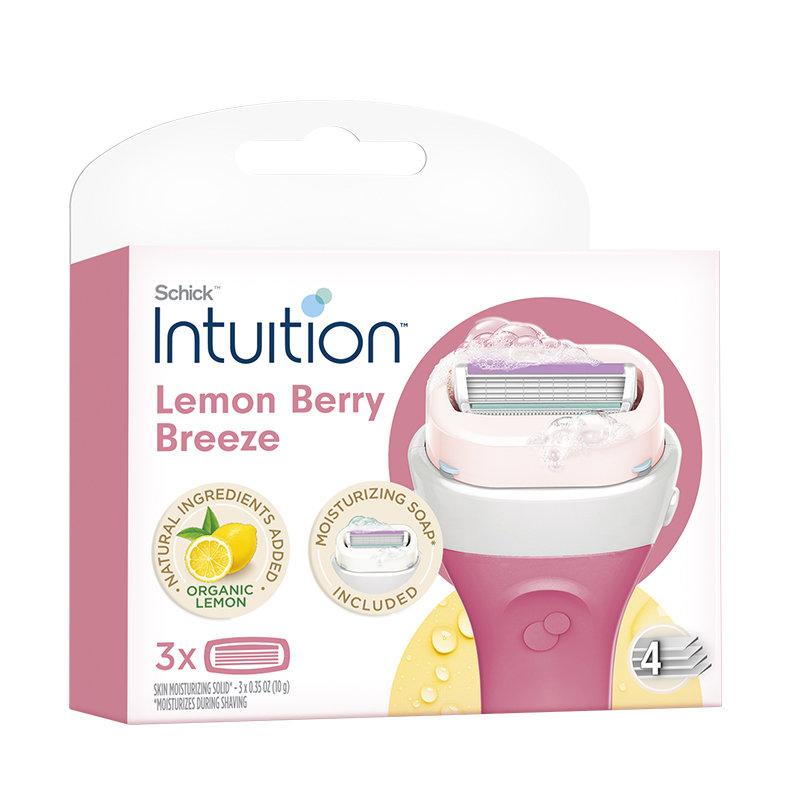 Schick Intuition Kit Lemon Berry Breeze Refill | Gogobli