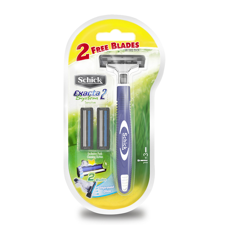 Schick Exacta 2 SYS Kit 1 Plus 2s | Gogobli