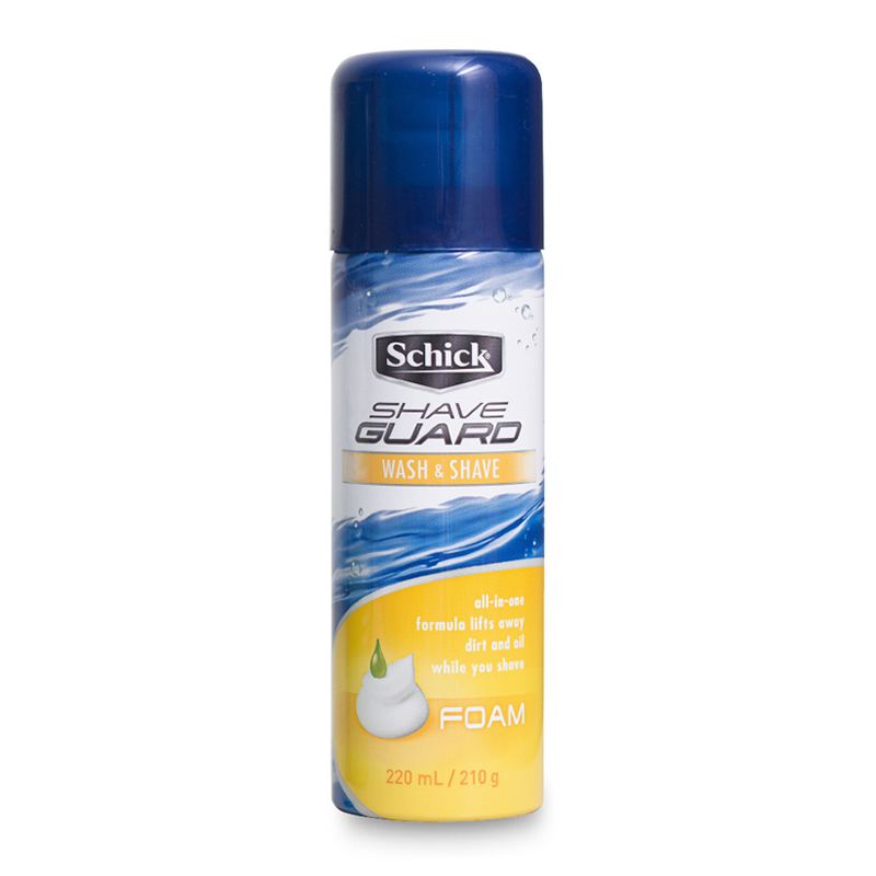 Schick Shave Guard Foam Wash And Shave 220ml/210gr | Gogobli