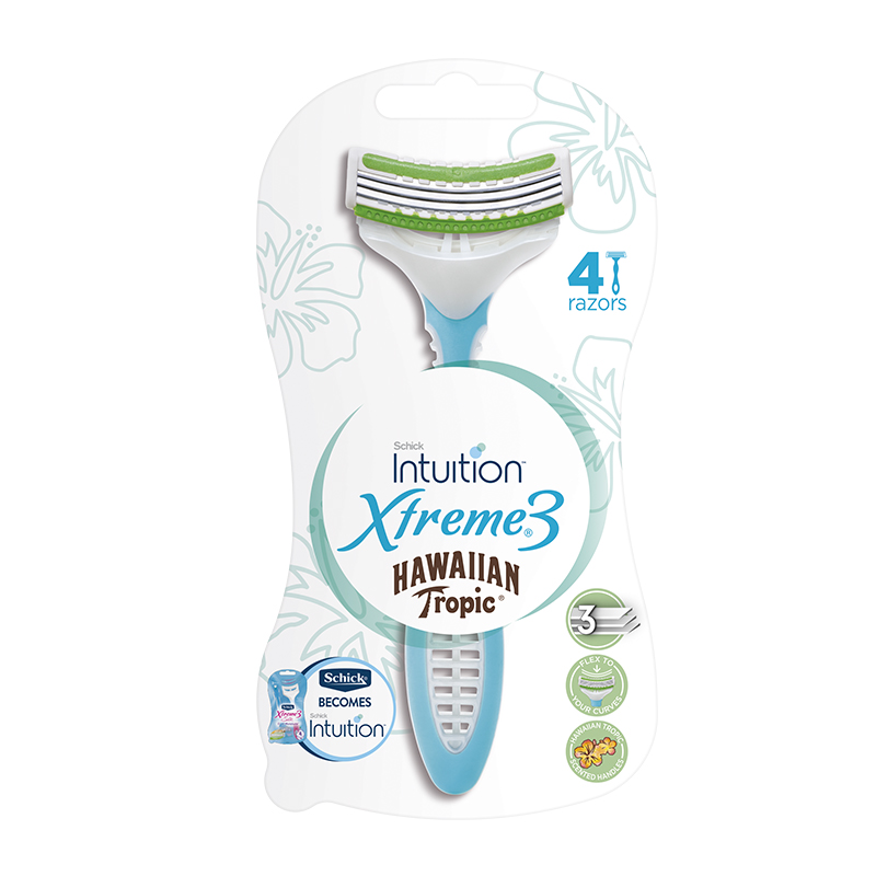 Schick Intuition Xtreme 3 Hawaiian Tropic | Gogobli