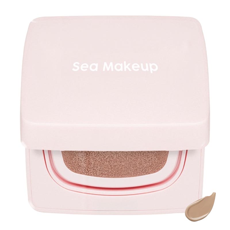 Sea Makeup Fix And Flawless Acne Cover Cushion Fawn 10gr | Gogobli
