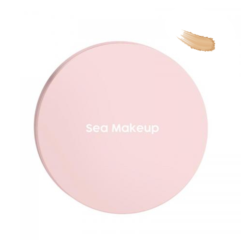 Sea Makeup Acne Cover & Smooth Two Way Cake Fudge Cookie 9gr | Gogobli