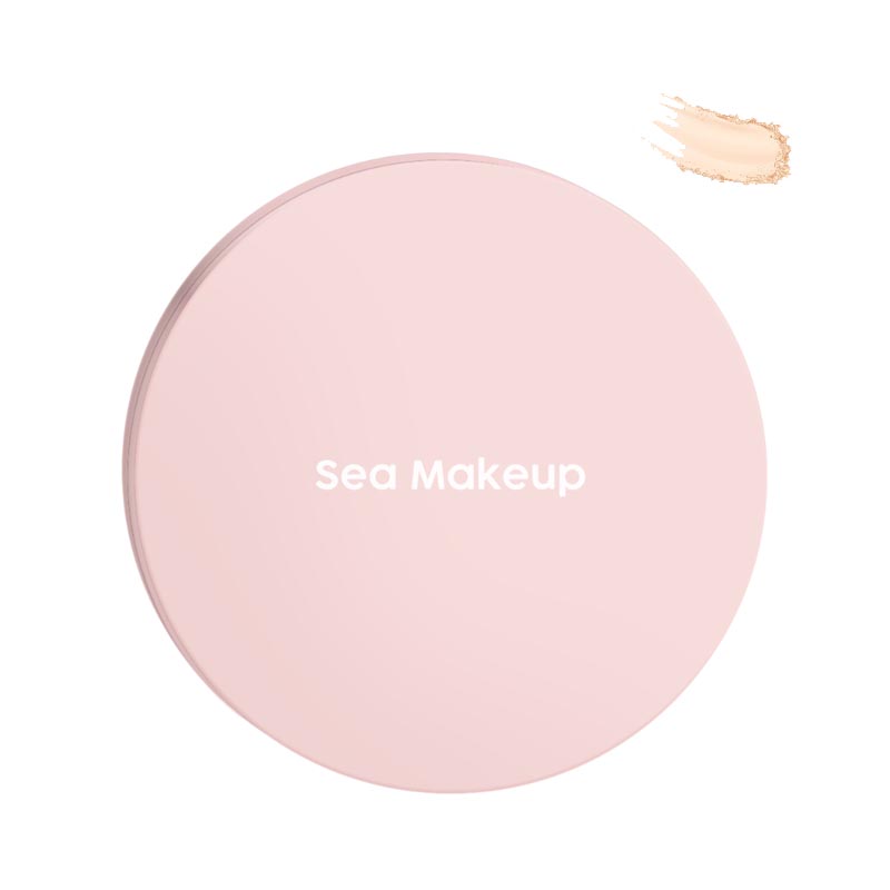 Sea Makeup Acne Cover & Smooth Two Way Cake Vanilla Milk 9gr | Gogobli