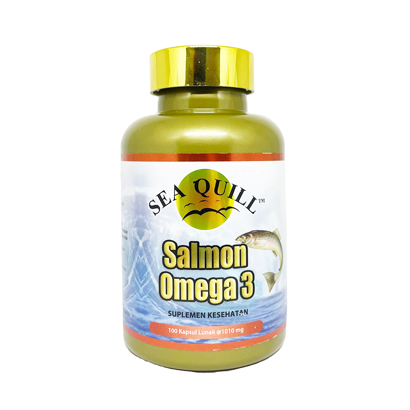 Sea-Quill Salmon Omega 3 100 Kapsul Lunak | Gogobli