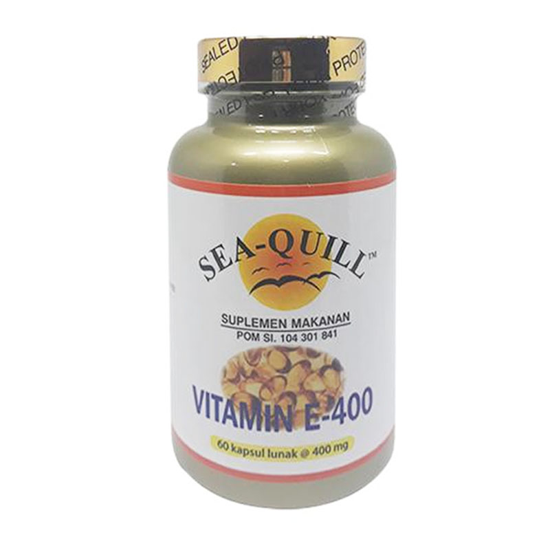 Sea-Quill Vitamin E 400 60 Softgels | Gogobli