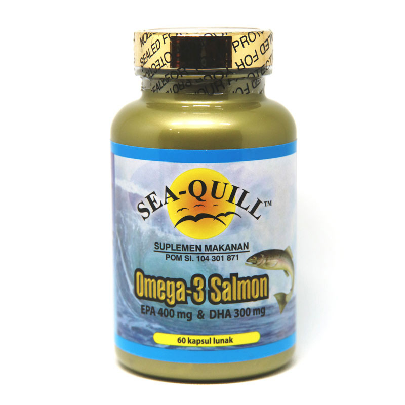 Sea-Quill Omega 3 Salmon 60 softgels Gogobli