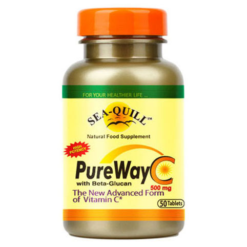 Sea-Quill Pure Way C 500 Mg 50 Tablet