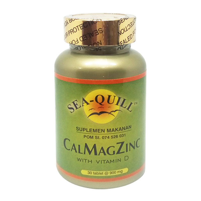 Sea-Quill Cal Mag Zinc with Vitamin D 30 Tablet @900mg Gogobli