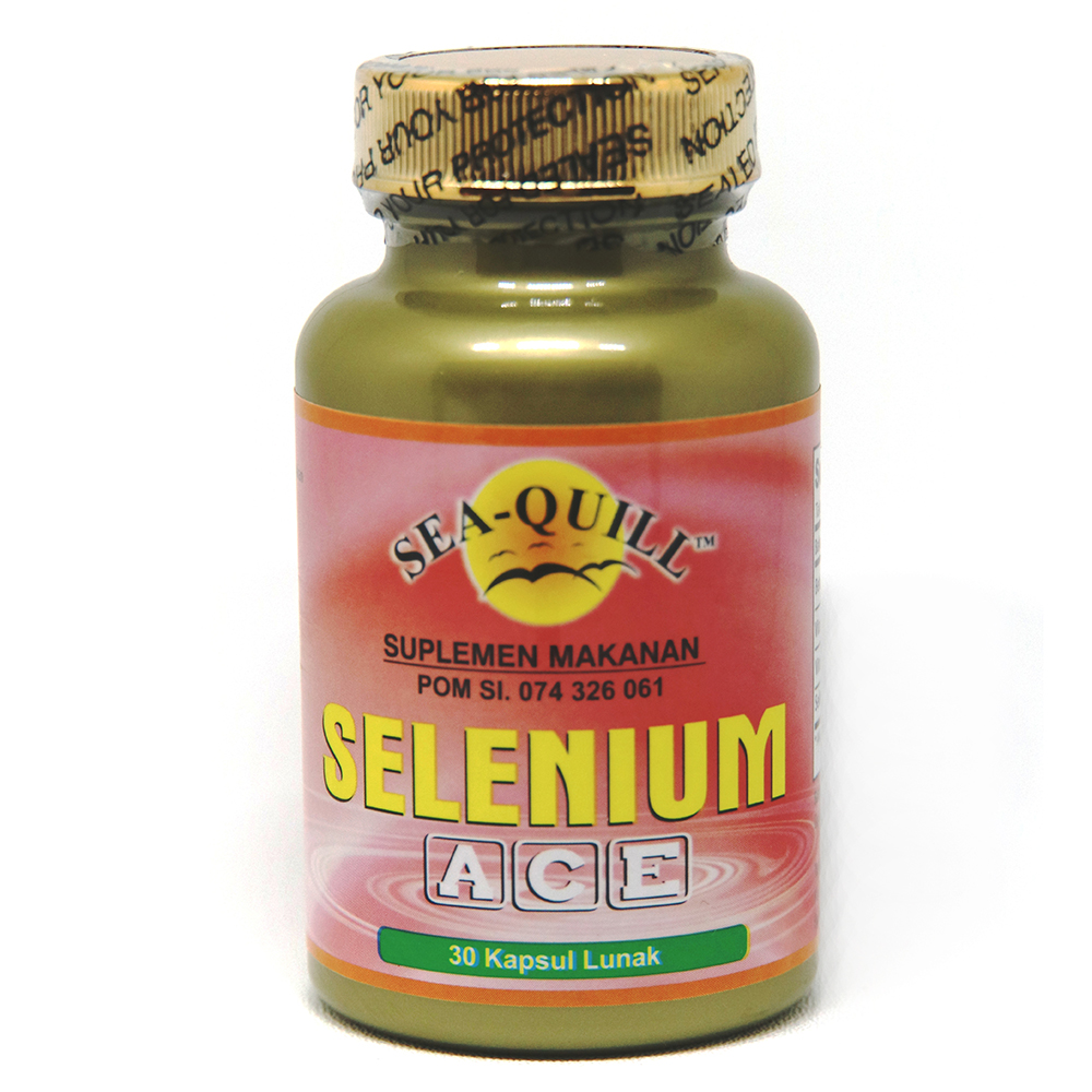 Sea Quill Selenium Ace 30 Softgels Gogobli