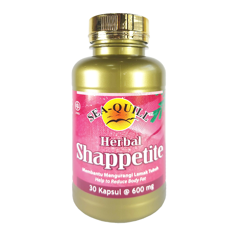 Sea-Quill Herbal Shappetite 30 Kapsul @600mg | Gogobli
