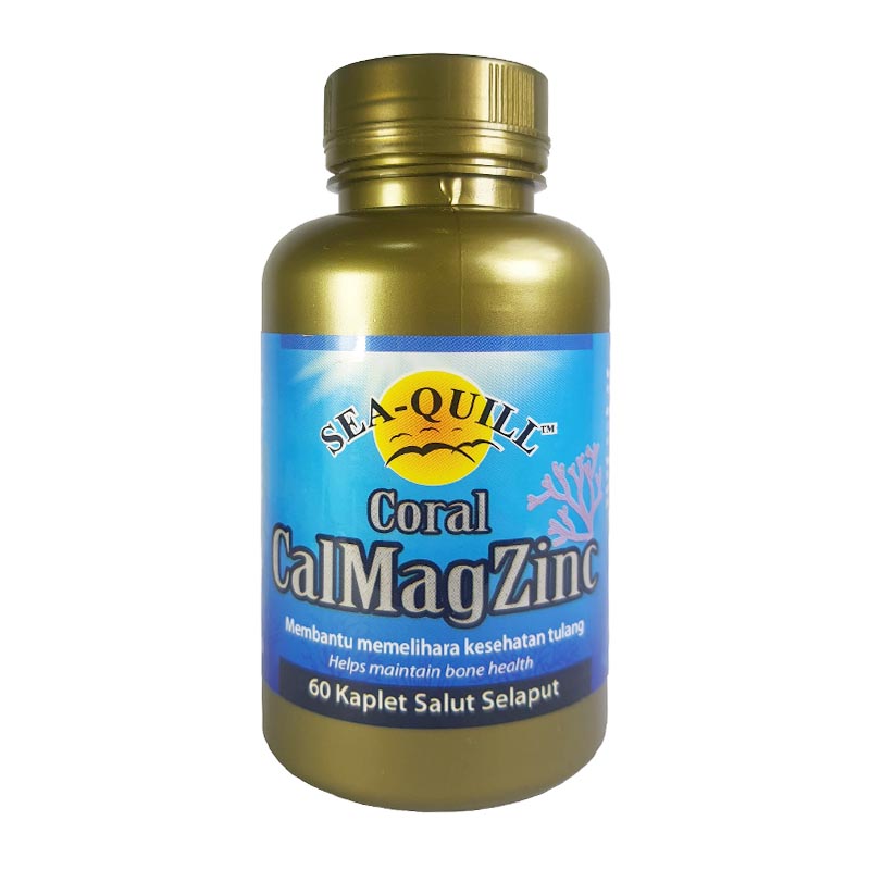 Sea-Quill Coral CalMagZinc 60 Kaplet | Gogobli
