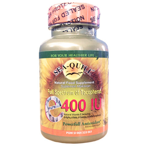 Sea-Quill Vitamin E Full Spectrum 400 Iu 100 Softgels