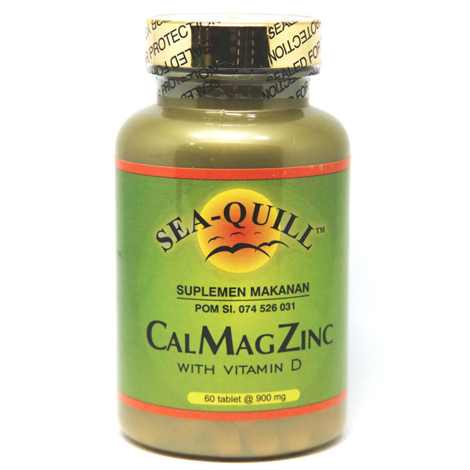 Sea-Quill Cal Mag Zinc With Vitamin D 60 Tablet