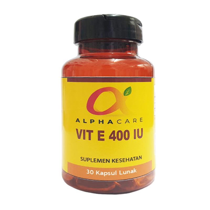 Sea-Quill Alphacare Vit E 400 IU 30 Kapsul Lunak | Gogobli