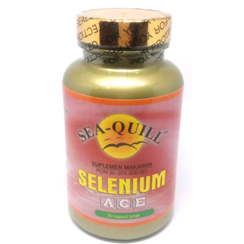 Sea-Quill Selenium ACE 50 Softgels | Gogobli