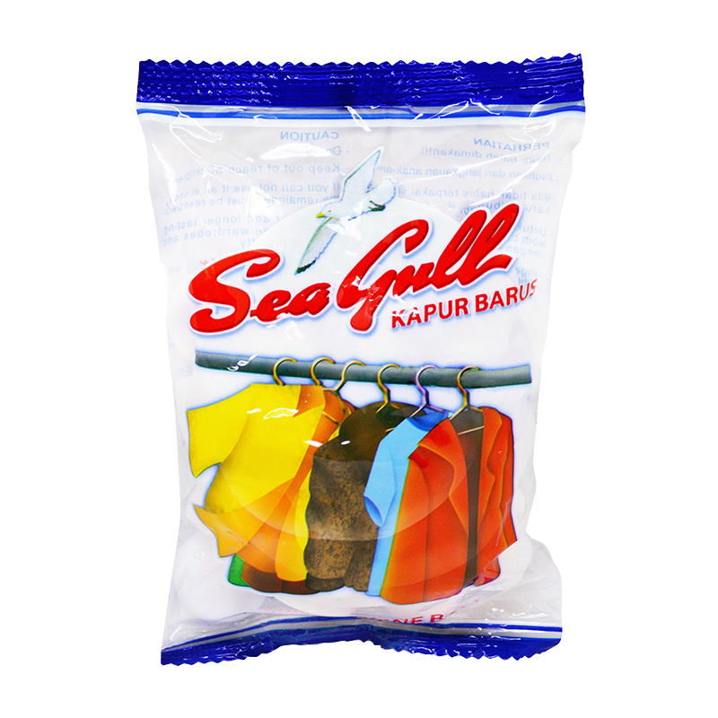 Seagull Kapur Barus Napthalene (SG505) 100gr | Gogobli