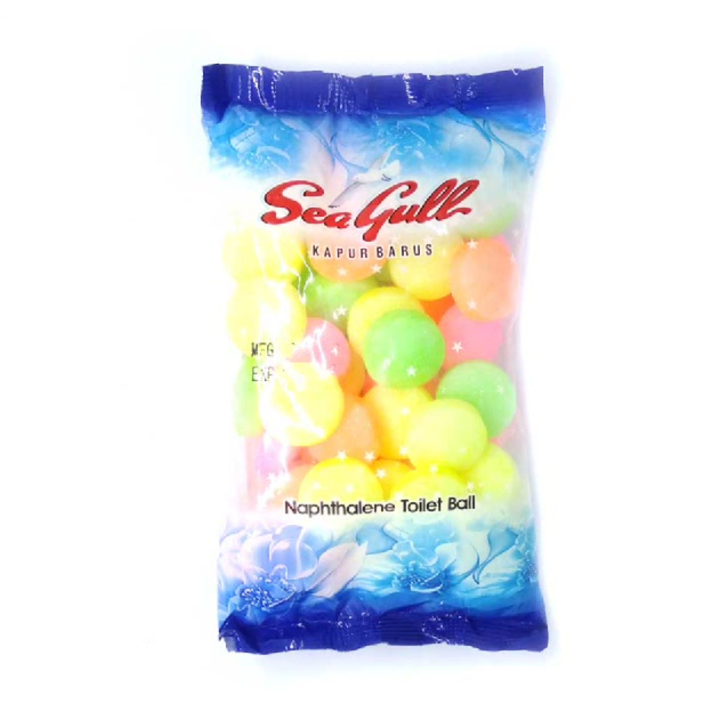 Seagull Kapur Barus Napthalene Warna (SG522W) 150gr | Gogobli