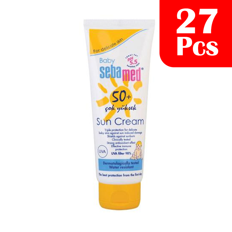 Sebamed Baby Sun Cream Spf 50 Without Perfume 75ml 27pcs Gogobli