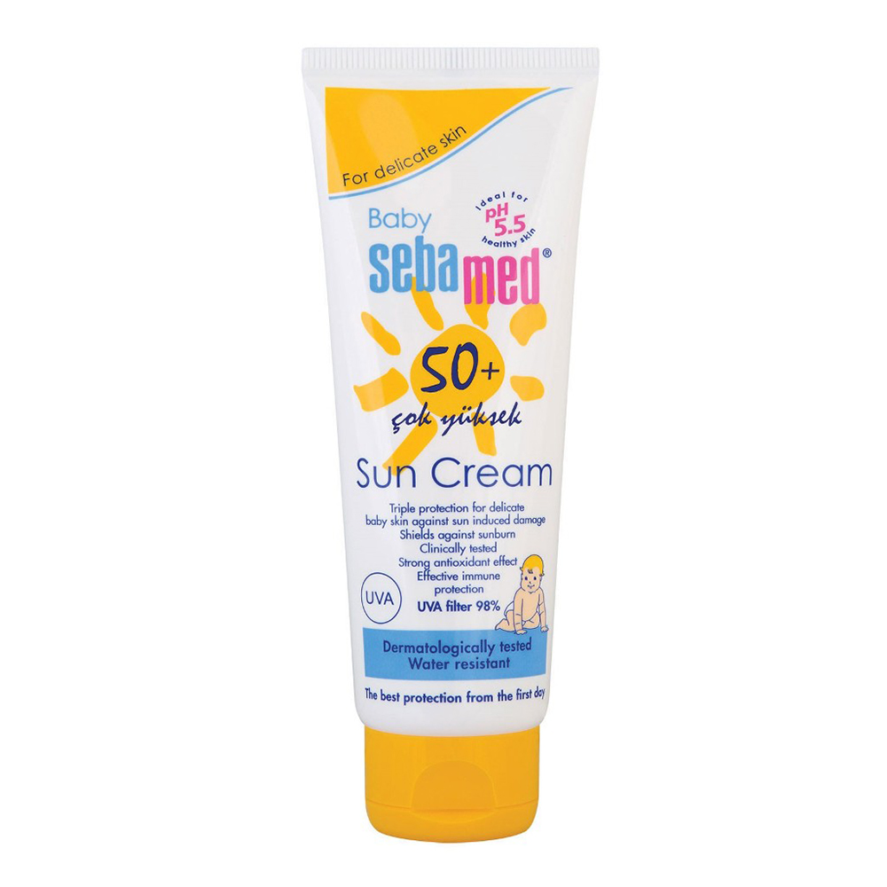 Jual Sebamed Baby Sun Cream Spf 50 Without Perfume 75ml Isi 13pcs Gogobli