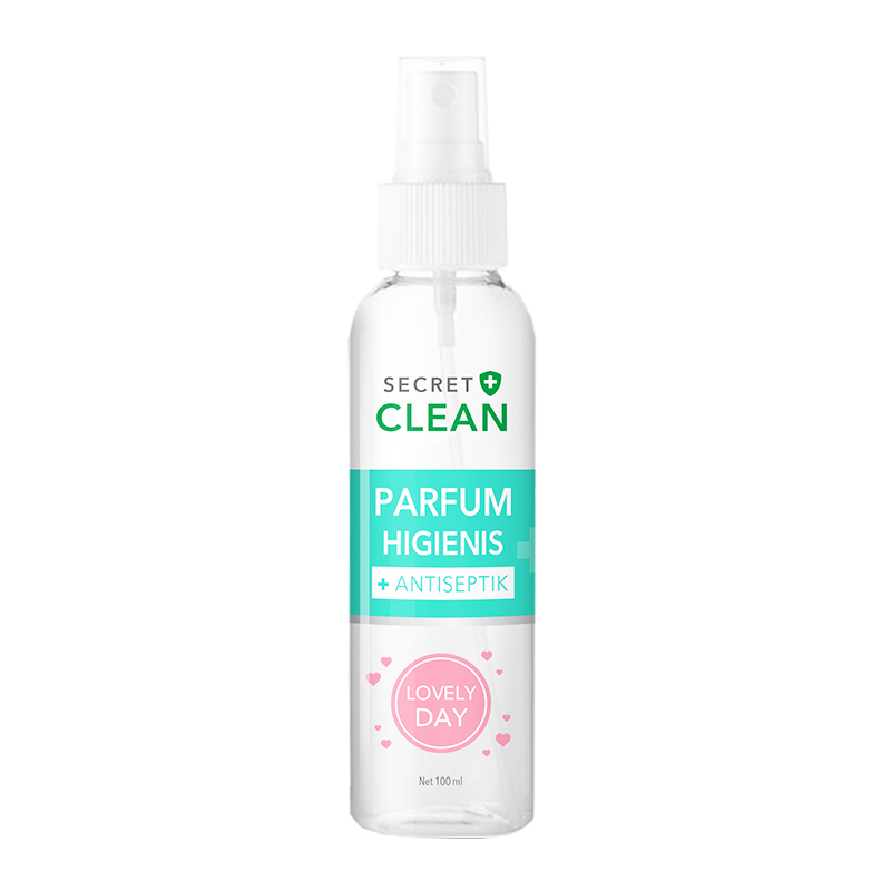 Secret Clean Parfum Higienis Antiseptik Lovely Day 100ml | Gogobli