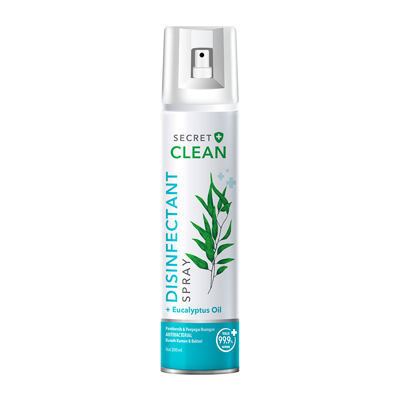 Secret Clean Disinfectant Spray Eucalyptus Oil 200ml | Gogobli
